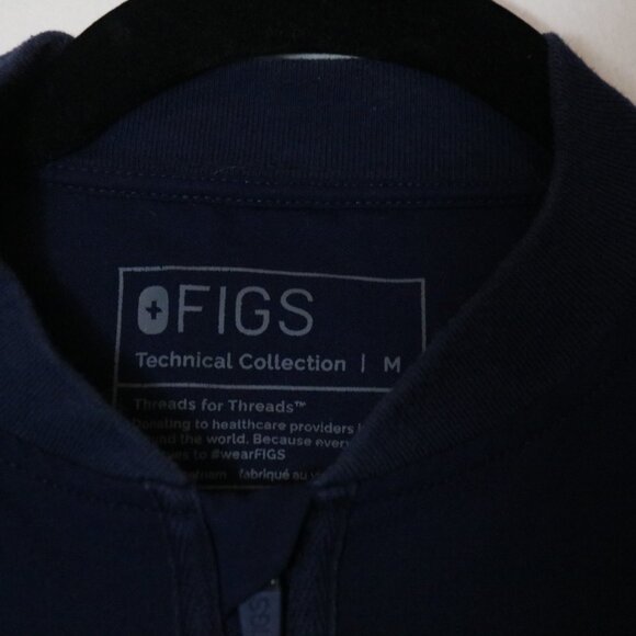 Figs Navy Blue Women's Jacket - Picture 2 of 7